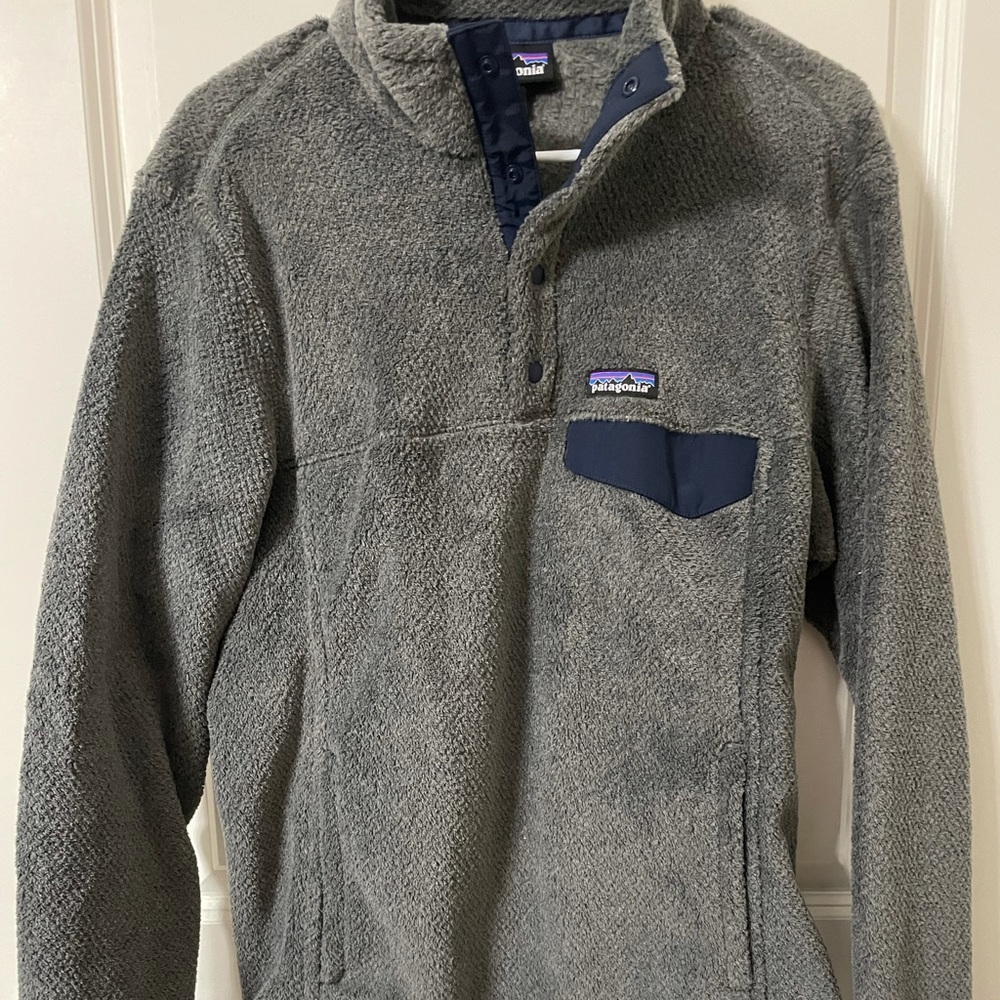 Patagonia Fuzzy Fleece Half Snap Pullover